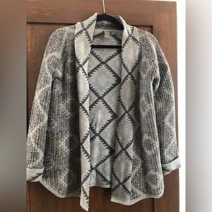 Quinn Blue and Grey Cardigan